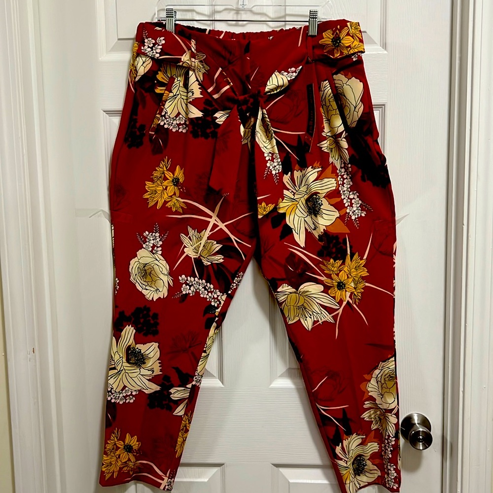 Paper Bag Gathered Elastic Waist